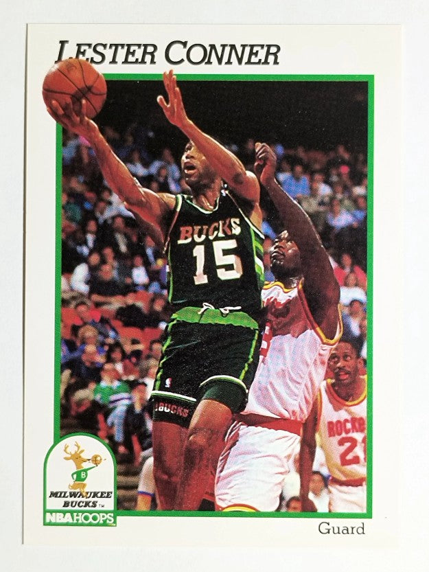 1991-92 Hoops #390 Lester Conner