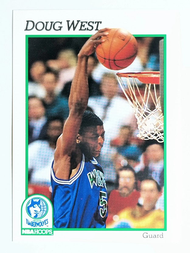 1991-92 Hoops #397 Doug West