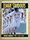 1990 Fleer League Standouts #5 Wade Boggs