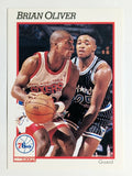 1991-92 Hoops #412 Brian Oliver