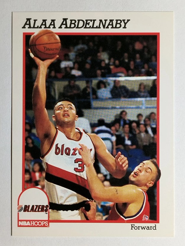 1991-92 Hoops #423 Alaa Abdelnaby