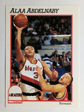 1991-92 Hoops #423 Alaa Abdelnaby