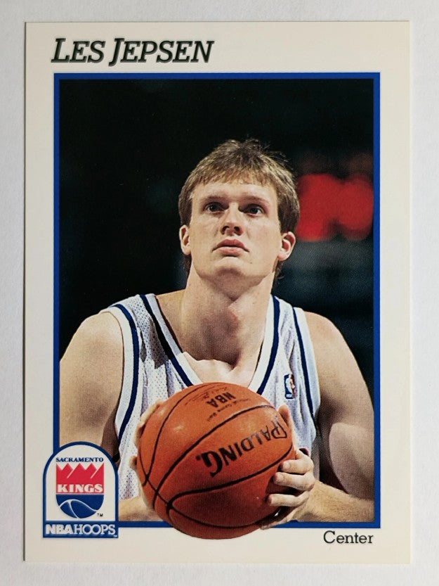 1991-92 Hoops #427 Les Jepsen
