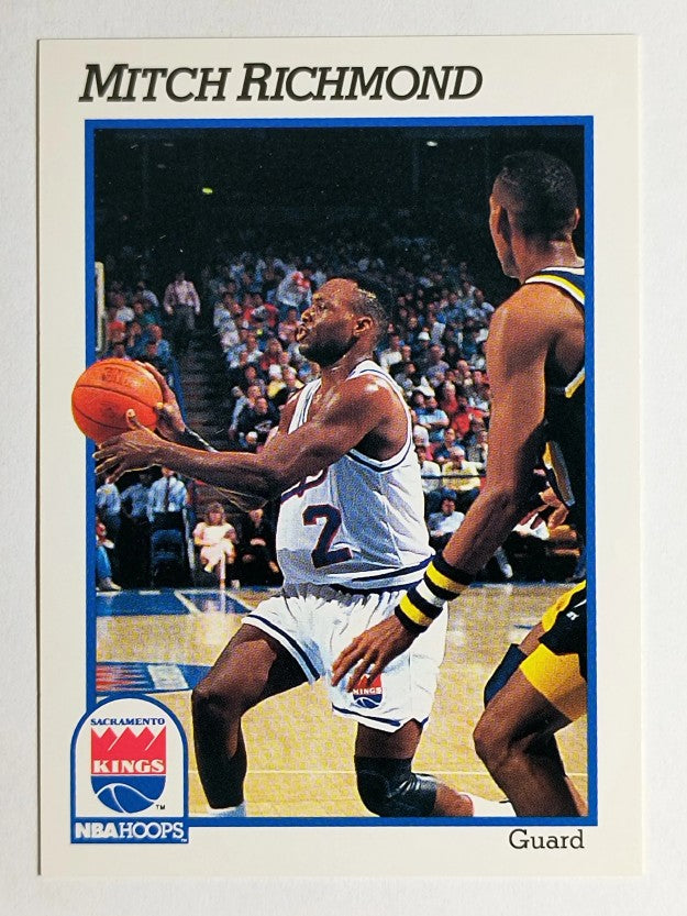 1991-92 Hoops #429 Mitch Richmond
