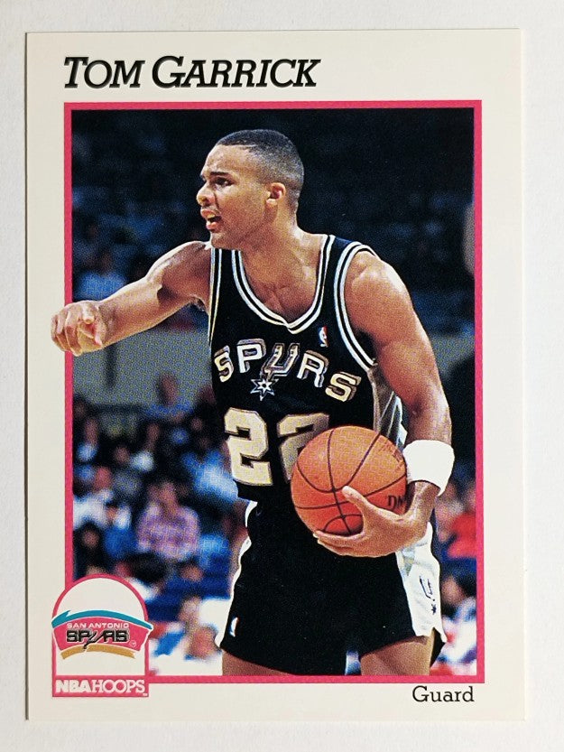 1991-92 Hoops #434 Tom Garrick