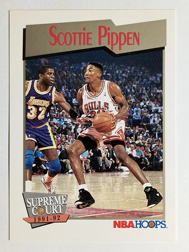 1991-92 Hoops #456 Scottie Pippen SC