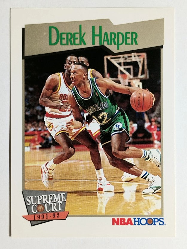 1991-92 Hoops #460 Derek Harper SC