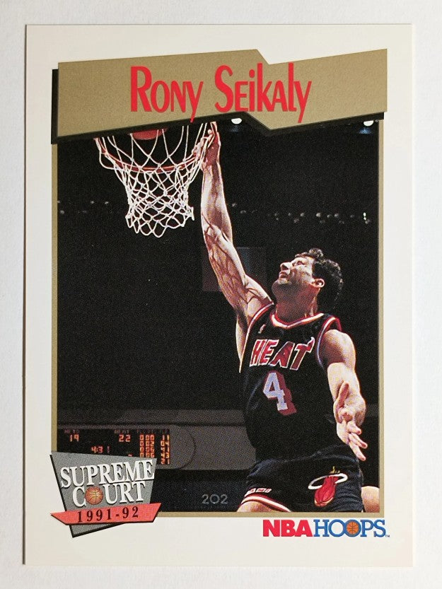 1991-92 Hoops #476 Rony Seikaly SC