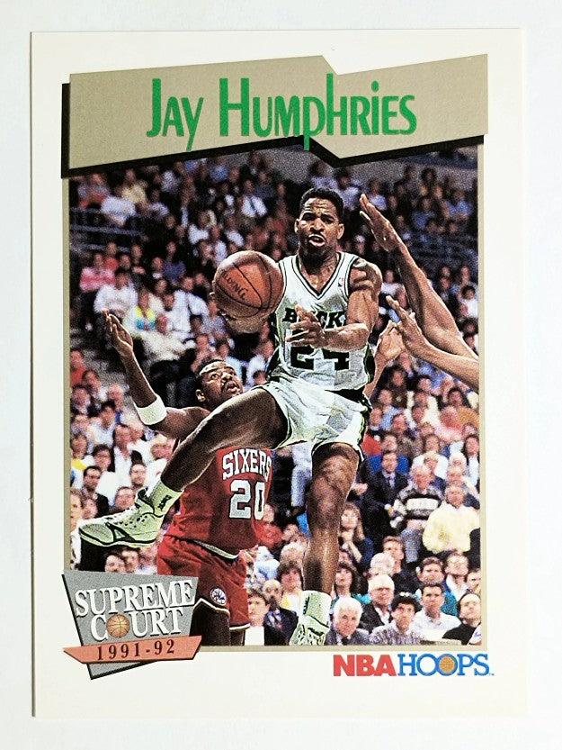 1991-92 Hoops #477 Jay Humphries SC