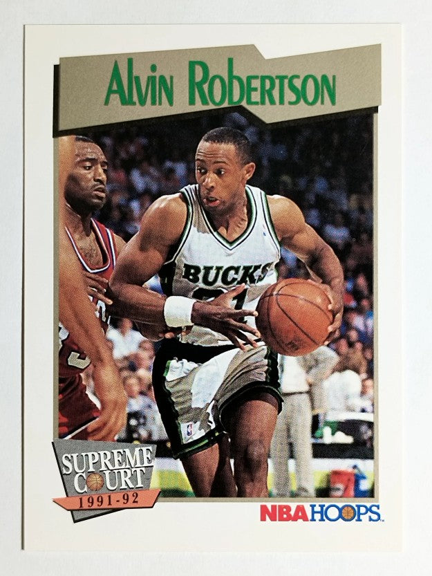 1991-92 Hoops #478 Alvin Robertson SC