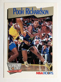 1991-92 Hoops #480 Pooh Richardson SC