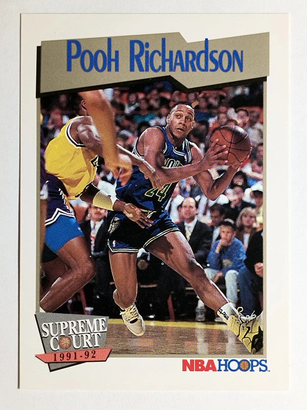 1991-92 Hoops #480 Pooh Richardson SC