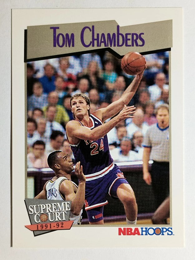 1991-92 Hoops #489 Tom Chambers SC