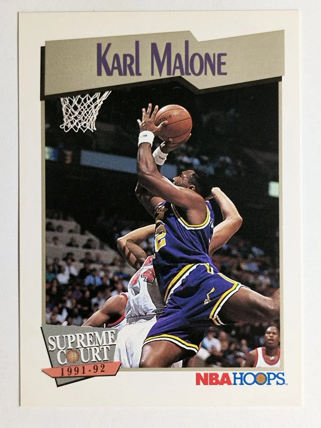 1991-92 Hoops #499 Karl Malone SC