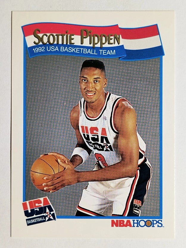1991-92 Hoops #582 Scottie Pippen USA