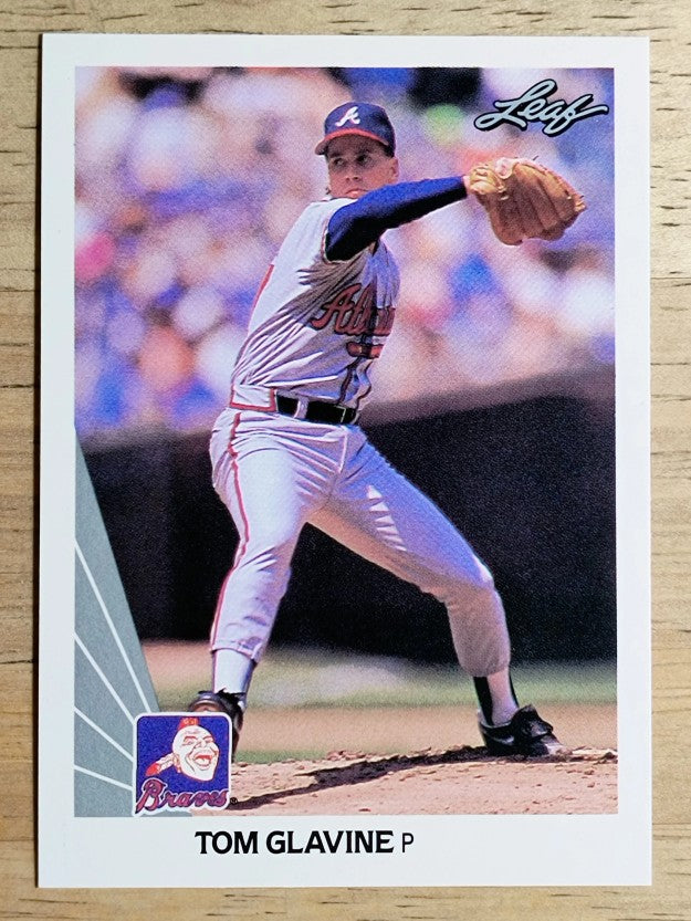 1990 Leaf #13 Tom Glavine