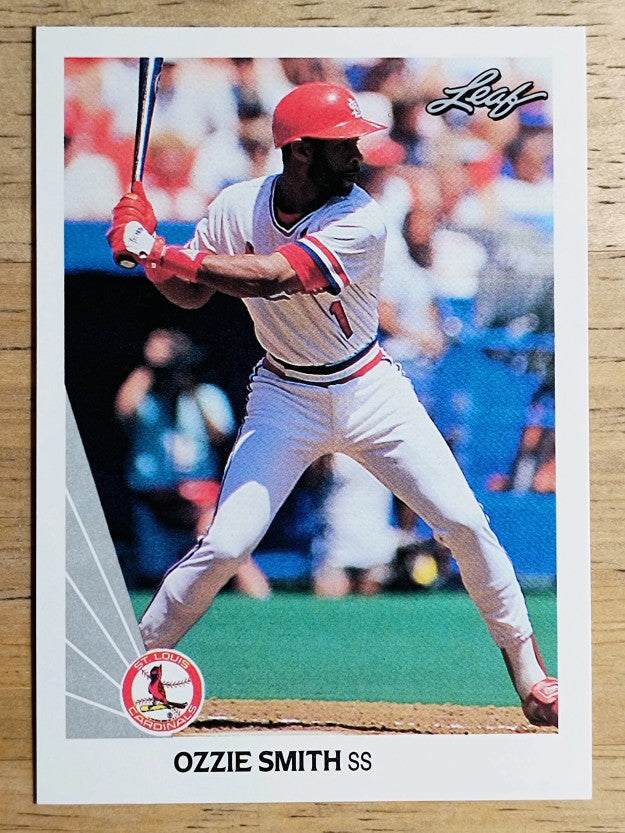 1990 Leaf #142 Ozzie Smith