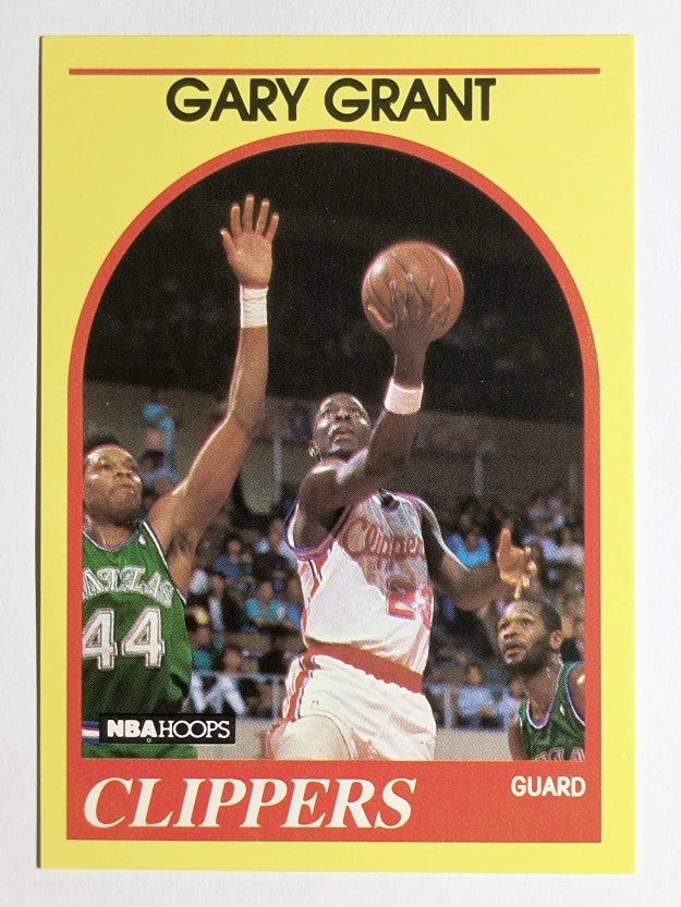 1990 Hoops 100 Superstars #45 Gary Grant