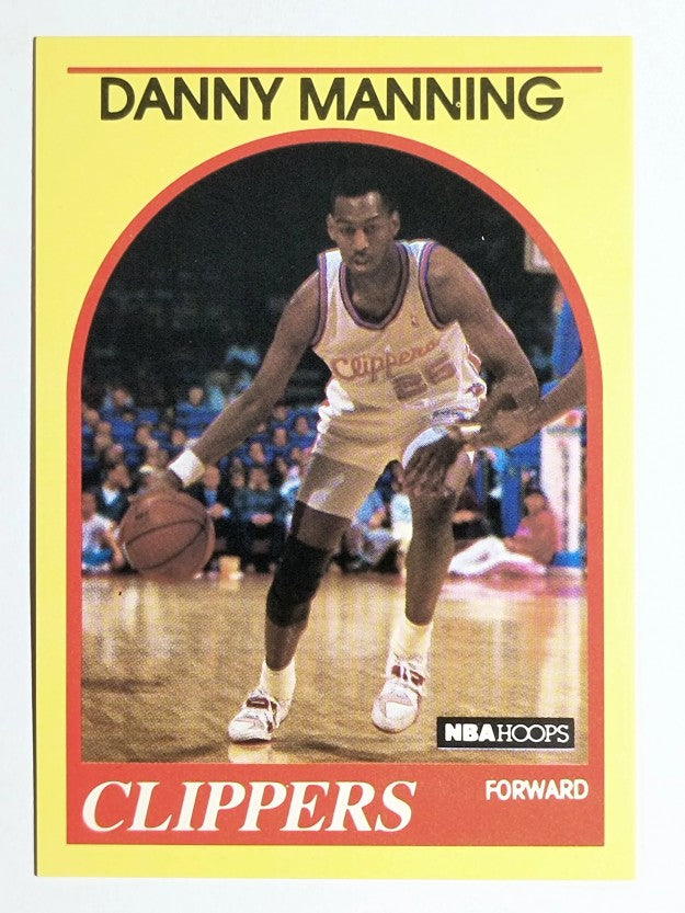 1990 Hoops 100 Superstars #46 Danny Manning