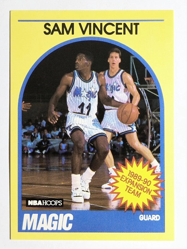 1990 Hoops 100 Superstars #69 Sam Vincent