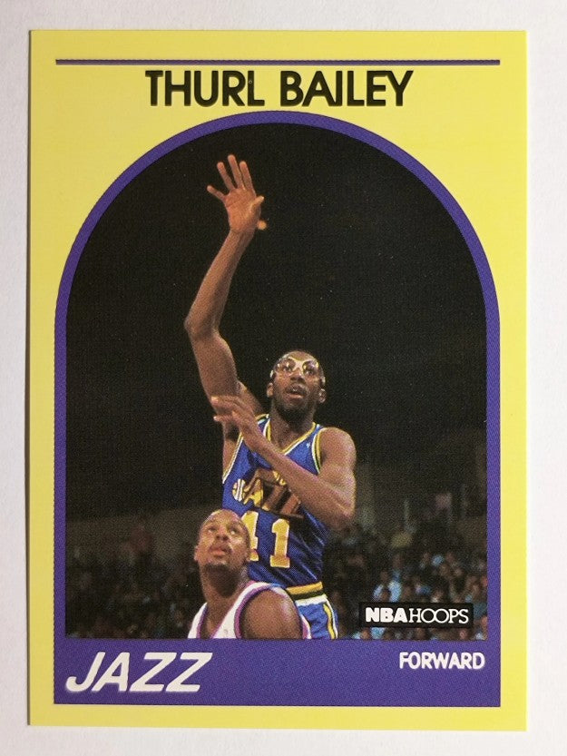 1990 Hoops 100 Superstars #95 Thurl Bailey