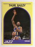1990 Hoops 100 Superstars #95 Thurl Bailey