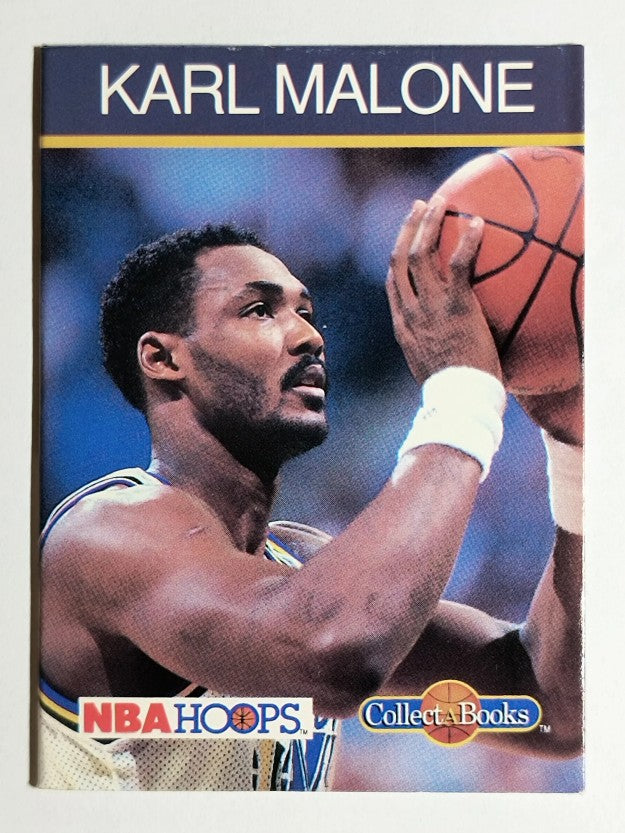 1990-91 Hoops CollectABooks #5 Karl Malone