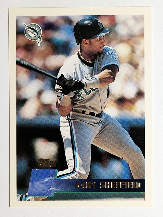 1996 Topps #80 Gary Sheffield