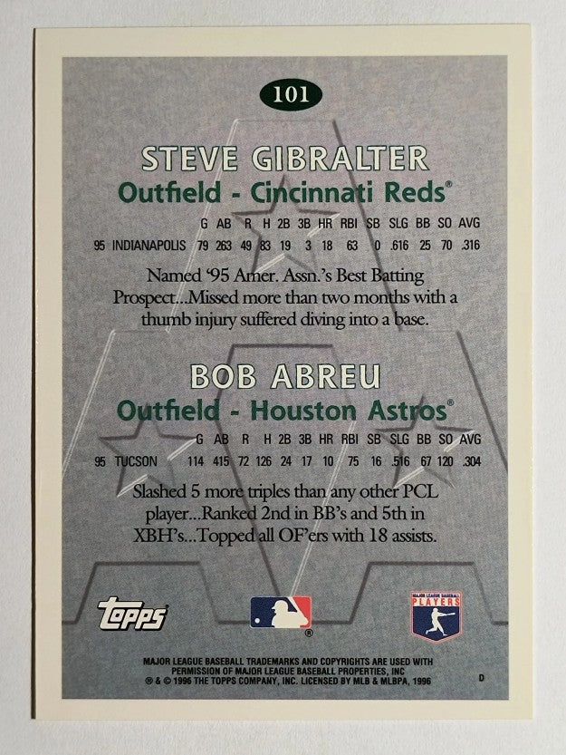 1996 Topps #101 Bob Abreu