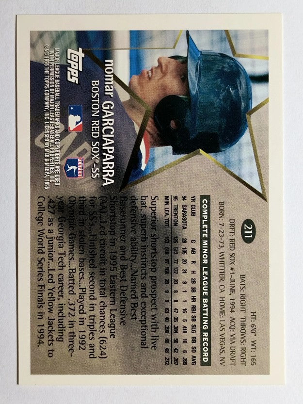 1996 Topps #211 Nomar Garciaparra