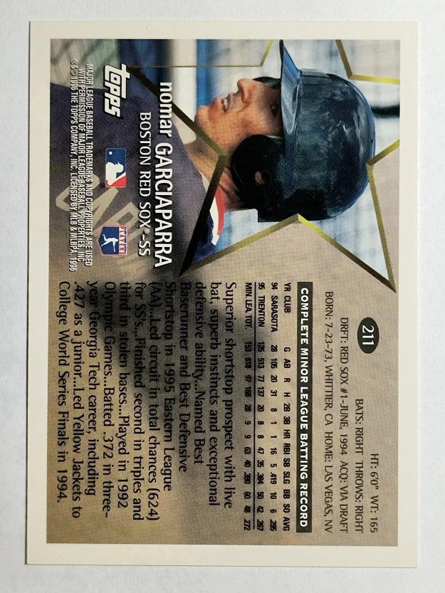1996 Topps #211 Nomar Garciaparra