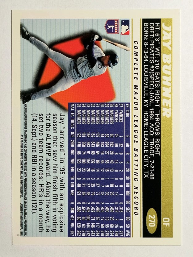 1996 Topps #270 Jay Buhner