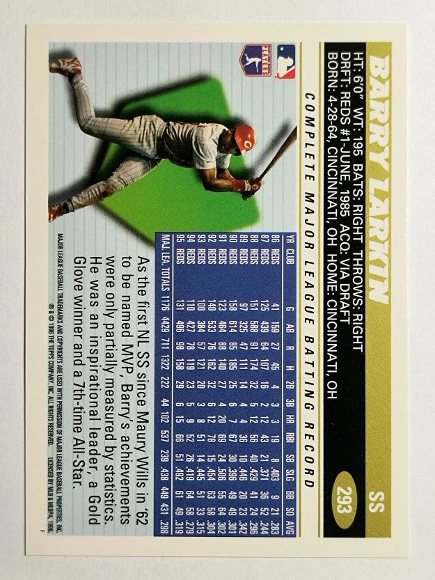 1996 Topps #293 Barry Larkin