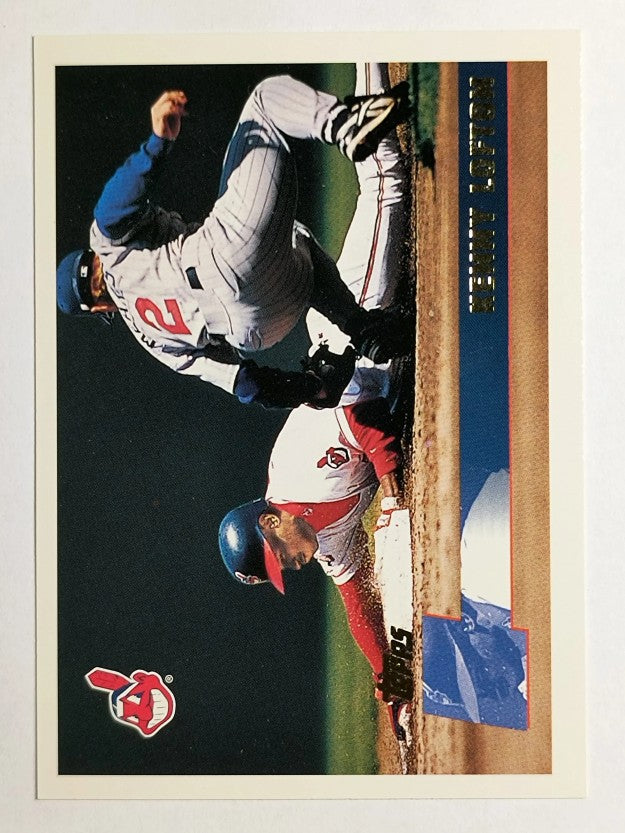 1996 Topps #420 Kenny Lofton