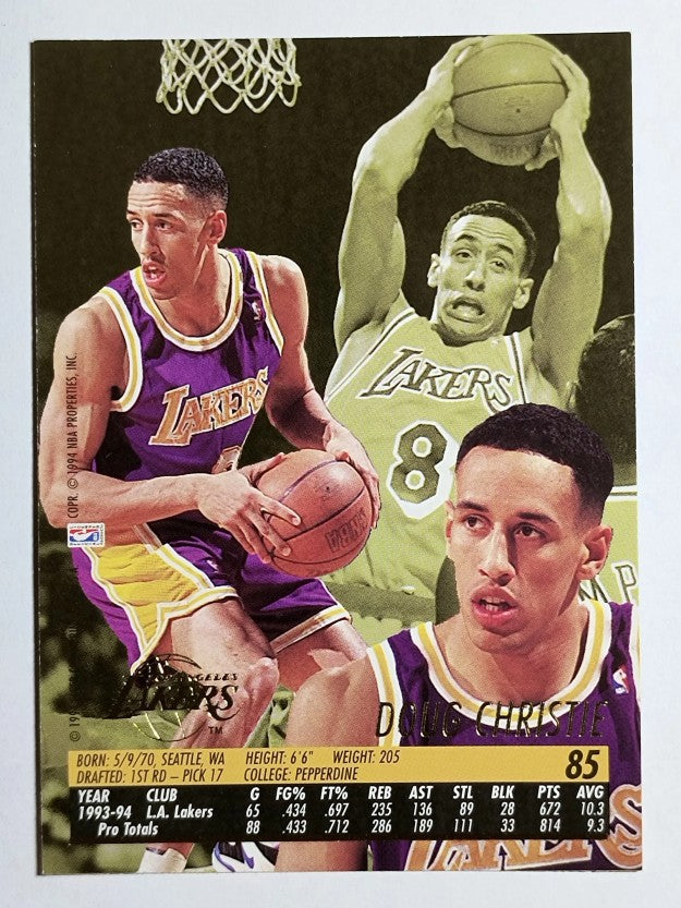 1994-95 Ultra #85 Doug Christie