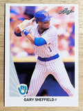 1990 Leaf #157 Gary Sheffield
