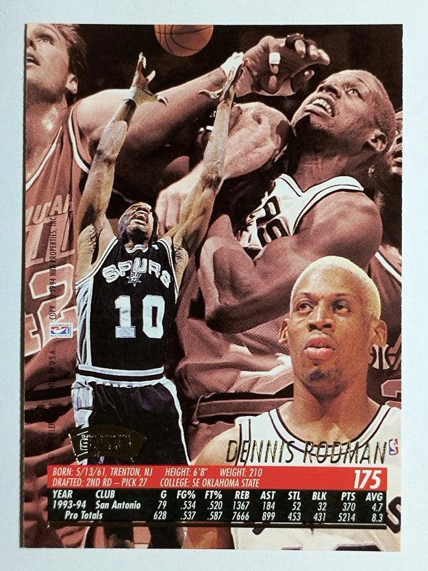1994-95 Ultra #175 Dennis Rodman