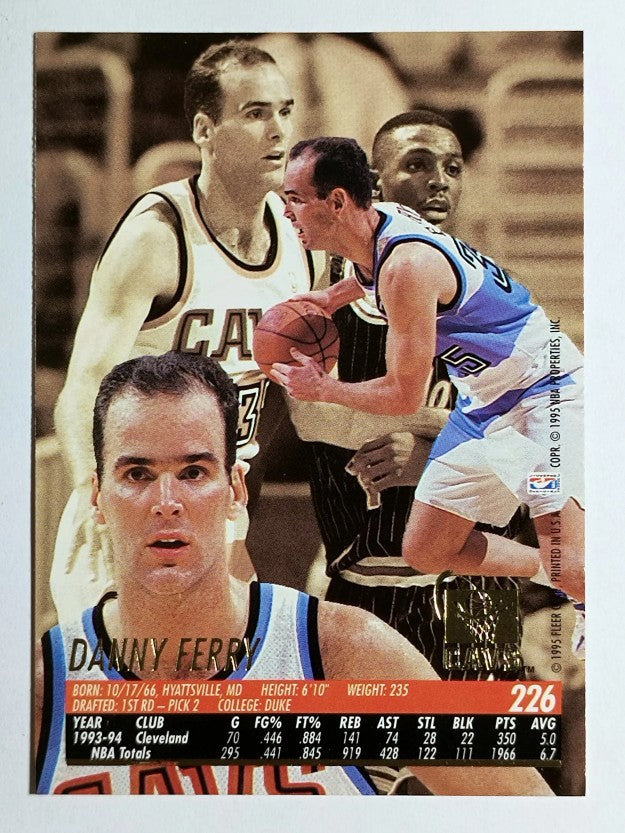 1994-95 Ultra #226 Danny Ferry