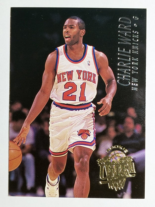 1994-95 Ultra #299 Charlie Ward RC