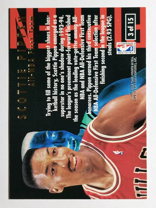 1994-95 Ultra All-NBA #3 Scottie Pippen