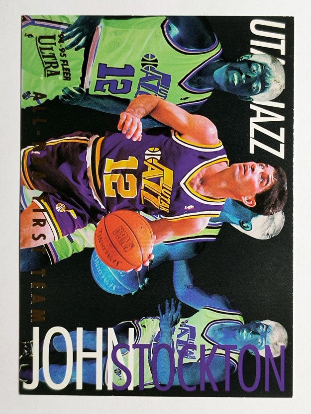 1994-95 Ultra All-NBA #5 John Stockton