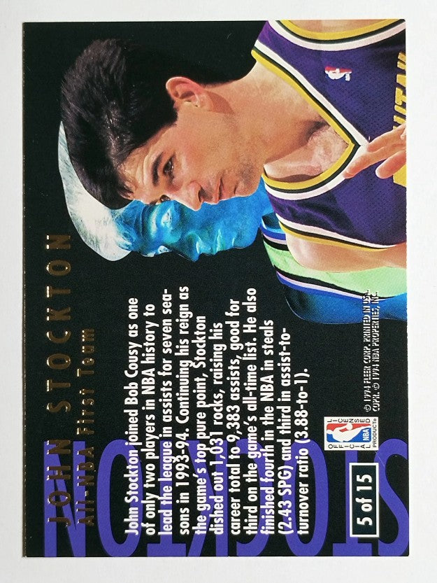 1994-95 Ultra All-NBA #5 John Stockton