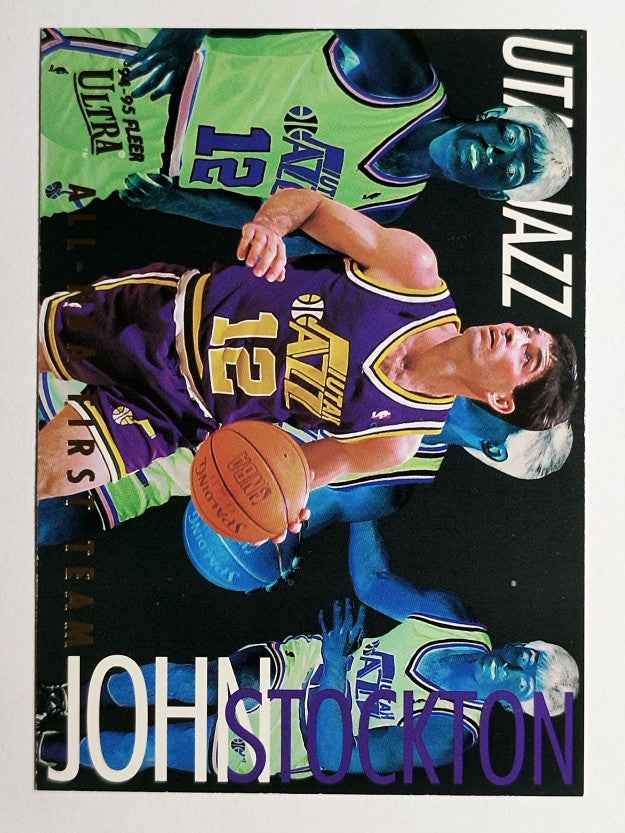 1994-95 Ultra All-NBA #5 John Stockton