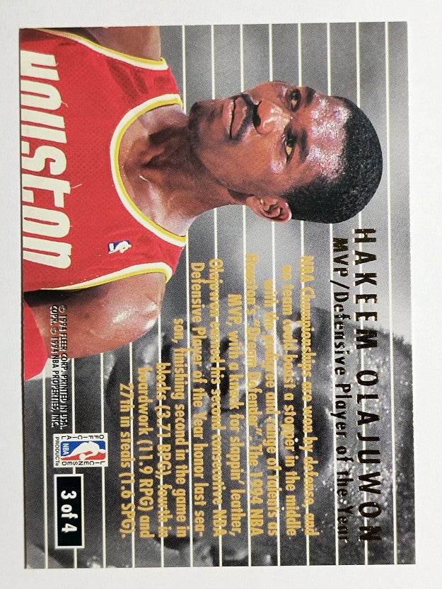 1994-95 Ultra Award Winners #3 Hakeem Olajuwon