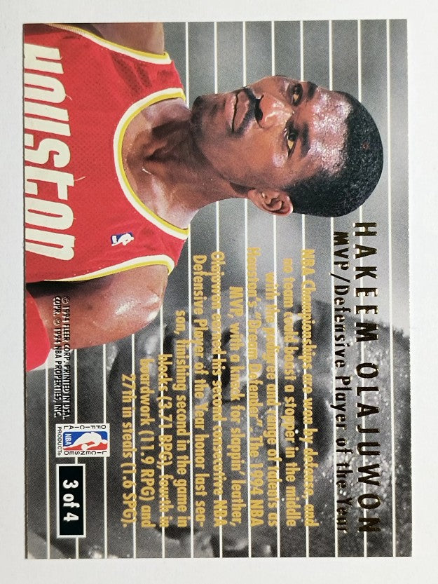 1994-95 Ultra Award Winners #3 Hakeem Olajuwon