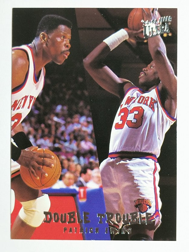 1994-95 Ultra Double Trouble #2 Patrick Ewing