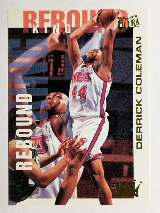 1994-95 Ultra Rebound Kings #1 Derrick Coleman