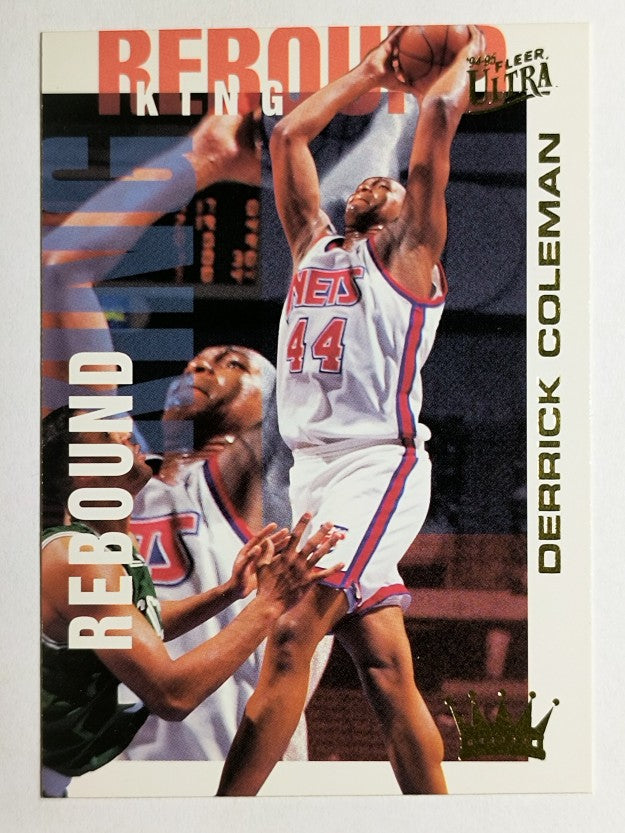 1994-95 Ultra Rebound Kings #1 Derrick Coleman