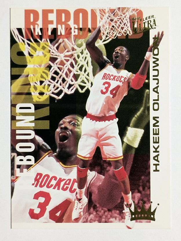 1994-95 Ultra Rebound Kings #6 Hakeem Olajuwon