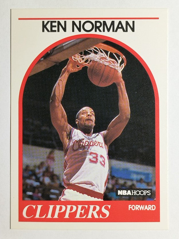 1989-90 Hoops #162 Ken Norman RC